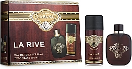 Fragrances, Perfumes, Cosmetics La Rive Cabana - Set (edt/90ml + deo/150ml)