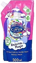 Fragrances, Perfumes, Cosmetics Antibacterial Liquid Soap - Carex Unicorn Magic Antibacterial Handwash (doypack)