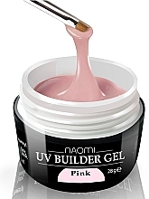 Fragrances, Perfumes, Cosmetics Builder Gel - Naomi UV Builder Gel Pink