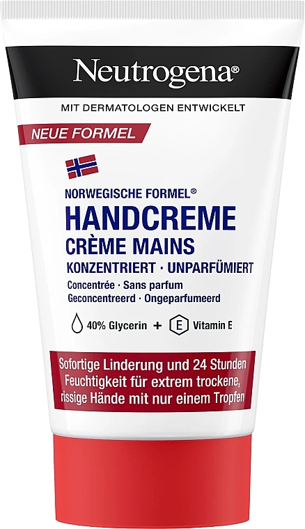 Norwegian Formula Concentrated Unscented Hand Cream - Neutrogena Norwegian Formula Concentrated Hand Cream — photo N1