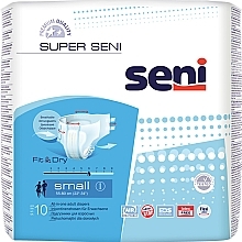 Fragrances, Perfumes, Cosmetics Adult Diapers, 55-80 cm - Seni Super Seni Small 1 Fit & Dry 