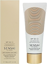 Body Sunscreen Cream SPF30 - Sensai Cellular Protective Cream For Body  — photo N1