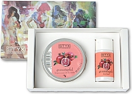 Fragrances, Perfumes, Cosmetics Set - Styx Naturcosmetic Granatapfel (sh/gel/30ml + cr/50ml)