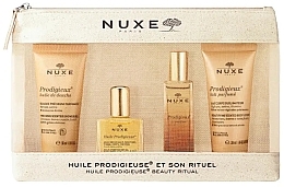 Fragrances, Perfumes, Cosmetics Nuxe Prodigieuse - Set (edp/15ml + b/oil/10ml + sh/oil/30ml + b/lot/30ml)