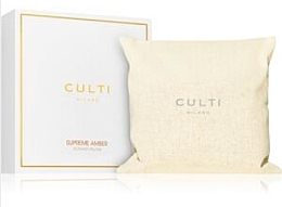 Fragrances, Perfumes, Cosmetics Aroma Pillow - Culti Milano Supreme Amber