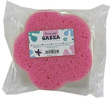 Flower Bath Sponge, 6061, Pink - Donegal — photo N2