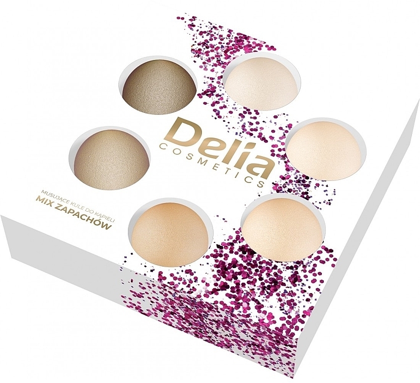 Set - Delia Mix Bath Bombs (bath/bombs/6X100g) — photo N1