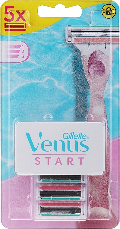 Replaceable Shaving Cassettes - Gillette Venus Start — photo N2