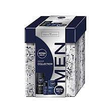 Fragrances, Perfumes, Cosmetics セット - NIVEA MEN Deep Collection (deo/roll/50ml + sh/gel/250ml + cr/75ml + after/sh/lot/100ml)