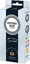 Latex Condoms, size 53, 10 pcs - Mister Size Extra Fine Condoms — photo N2