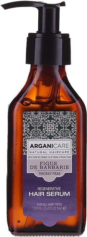 Repair Hair Serum - Arganicare Prickly Pear Hair Serum — photo N1