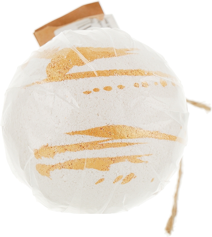 Cozy Evening. Mandarin, Cinnamon, Apple Bath Bomb - Dushka — photo N1