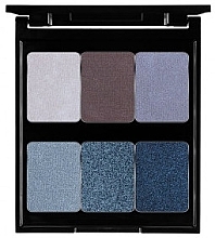 Fragrances, Perfumes, Cosmetics Eyeshadow Palette, 6 Shades - Pierre Rene Palette Match System Eyeshadow Nude Blue