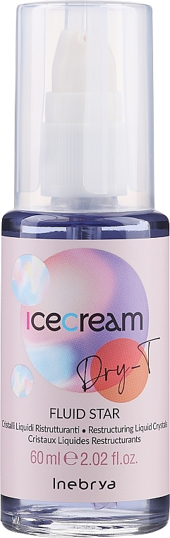 Fluid "Liquid Crystals" - Inebrya Ice Cream Dry-T Mango Fluid Star — photo N1