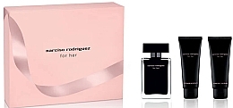 Fragrances, Perfumes, Cosmetics Narciso Rodriguez For Her - Set (edt/50ml + b/lot/75ml + sh/gel/75ml)