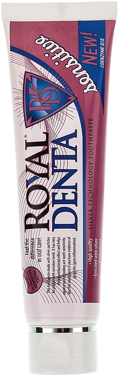 Silver Toothpaste 'Sensitive' - Royal Denta Sensitive Silver Technology Toothpaste — photo N1