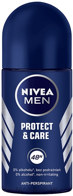 Roll-On Antiperspirant Deodorant - NIVEA MEN 48h Protect & Care Anti-Perspirant — photo 50 ml