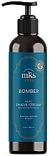 Fragrances, Perfumes, Cosmetics Shaving Cream - MKS Eco Bomber Men’s Shave Cream Sandalwood Scent