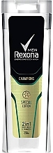 Fragrances, Perfumes, Cosmetics Shampoo-Shower Gel 2in1 - Rexona Men Champions Energising Body Wash & Shampoo