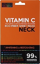 Express Neck Mask - Beauty Face IST Whitening & Restorating Neck Mask Vitamin C — photo N1