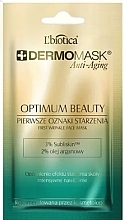 Fragrances, Perfumes, Cosmetics Anti Early Aging Face Mask - L'biotica Dermomask Anti-Aging Optimum Beauty