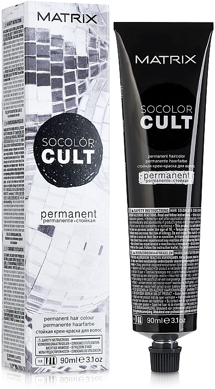 Long-Lasting Hair Color - Matrix Socolor Cult Permanent Haircolor — photo N8