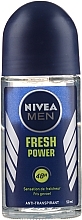 Roll-on Antiperspirant - Nivea Roll-On Men Fresh Power — photo N1