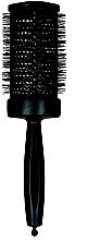 Fragrances, Perfumes, Cosmetics Aluminum Thermal Brush with Thermonylon Bristles, black, d55mm - 3ME Maestri Carbon