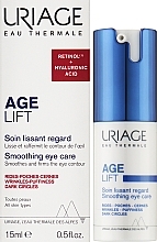 Smoothing Eye Cream - Uriage Age Lift Smoothing Eye Care — photo N2