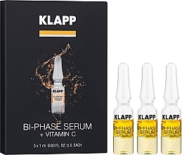 Fragrances, Perfumes, Cosmetics Bi-Phase Serum "Vitamin C" - Klapp Bi-Phase Serum Vitamin C