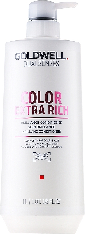 Intensive Shine Conditioner for Colored Hair - Goldwell Dualsenses Color Extra Rich Brilliance Conditioner — photo N6