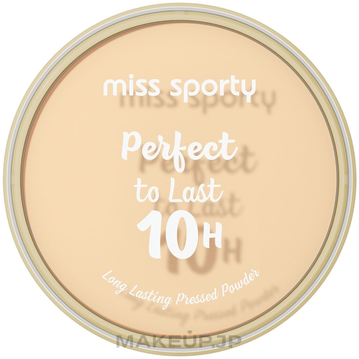 Face Compact Powder - Miss Sporty Perfect To Last 10H Long Lasting Pressed Powder — photo 050 - Transparent