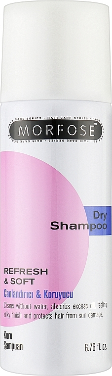 Color Protecting Dry Shampoo - Morfose Refresh & Soft Dry Shampoo — photo N1