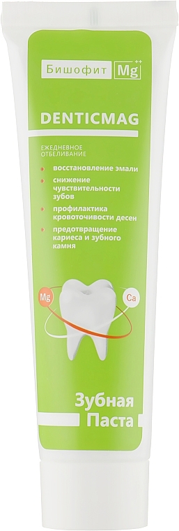 Whitening Bischofite Toothpaste - Biszofit Mg++ DenticMag — photo N2