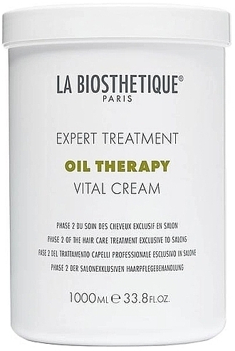 Intensive Repair Mask for Damaged Hair - La Biosthetique Oil Therapy Vital Cream — photo N1