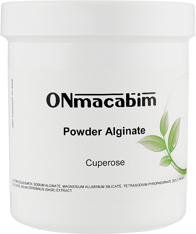 Couperose Alginate Mask - Onmacabim Powder Alginate Cuperose Mask — photo N2