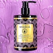 Hand & Shower Gel - Spongelle French Lavender Hand & Body Wash — photo N2