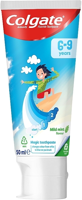 Toothpaste for Kids 6-9 years - Colgate Junior 6-9 Toothpaste — photo N4
