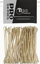 Fragrances, Perfumes, Cosmetics Hair Grips, 70 mm, golden - Tico Professional