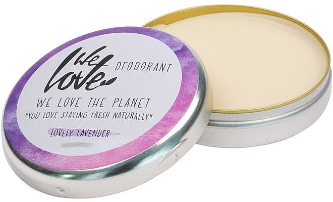 Natural Creamy Deodorant "Lovely Lavender" - We Love The Planet Deodorant Lovely Lavender — photo N1