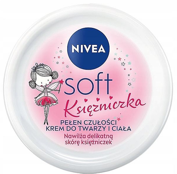 Intensive Moisturizing Face Cream - Nivea Soft Princess — photo N1