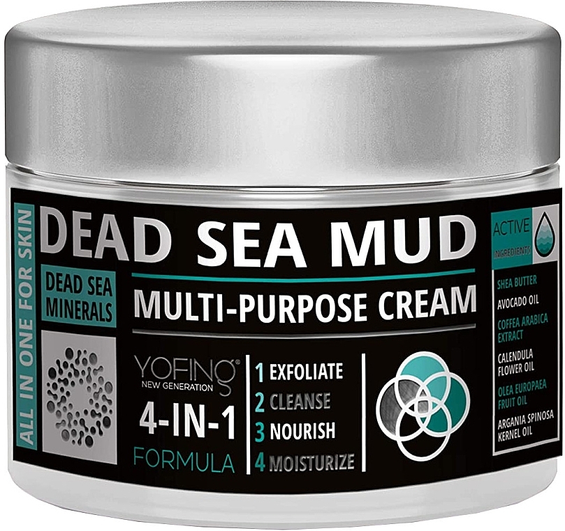 Dead Sea Mud Multi-Purpose Cream - Yofing Dead Sea Mud Multi-Purpose Cream — photo N1