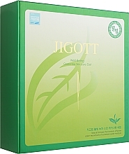 Fragrances, Perfumes, Cosmetics Set - Jigott Well-Being Greentea 3 Set (f/toner/150ml + f/toner/30ml + f/emulsion/150ml + f/emulsiom/30ml + f/cream/50ml)