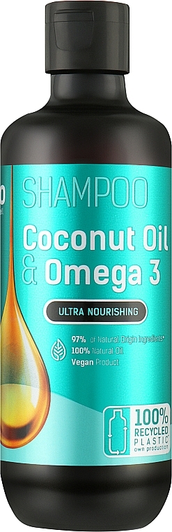 Coconut Oil & Omega 3 Shampoo - Bio Naturell Shampoo — photo N1