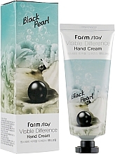 Fragrances, Perfumes, Cosmetics Black Pearl Hand Cream - FarmStay Visible Difference Hand Cream Black Pearl