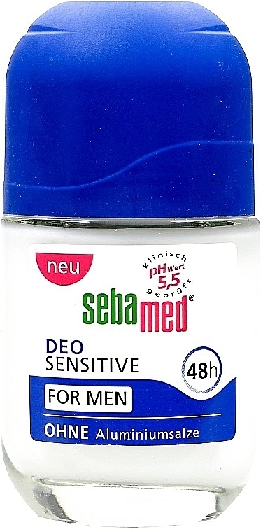 Sebamed For Men Deo Sensitive Roll-On 48H - Sebamed For Men Deo Sensitive Roll-On 48H — photo N1