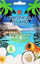 Fragrances, Perfumes, Cosmetics Face Sheet Mask - Marion Tropical Island Tahiti Paradise Moistirizing Sheet Mask