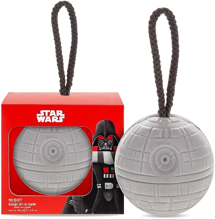Soap On a Rope - Mad Beauty Star Wars Dark Side Death Star Soap On A Rope — photo N2