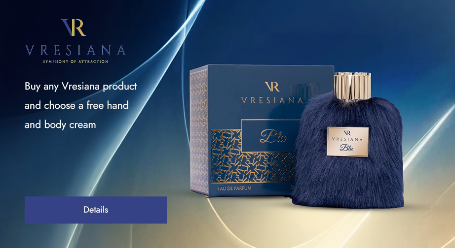 Buy any Vresiana product and choose a free hand and body cream