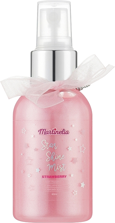 Shimmer Aromatic Body Mist, strawberry - Martinelia Starshine Shimmer Mist — photo N1